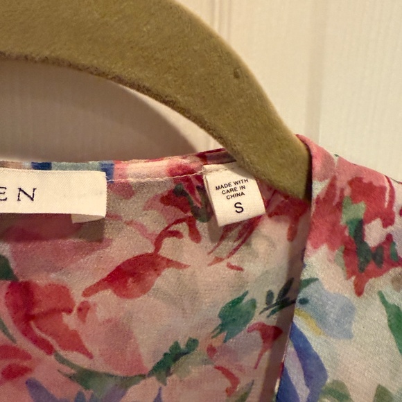 Doen Solange Silk Floral Top - Small - Picture 2 of 5